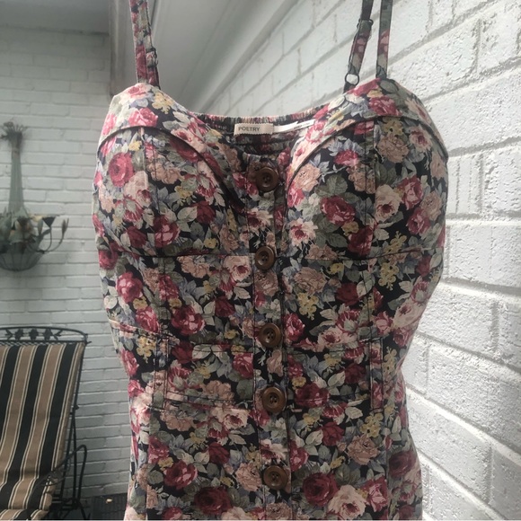 Poetry Summer Flower Dress L - Picture 5 of 6